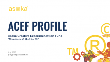 Thông báo thành lập Quỹ Thử Nghiệm Sáng Tạo Asoka (ACEF) 