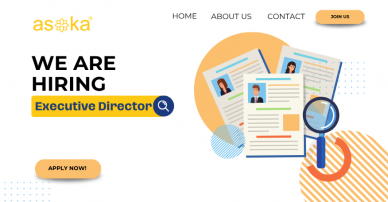 Tuyển Giám đốc điều hành Quỹ Thử Nghiệm Sáng Tạo Asoka (ACEF)