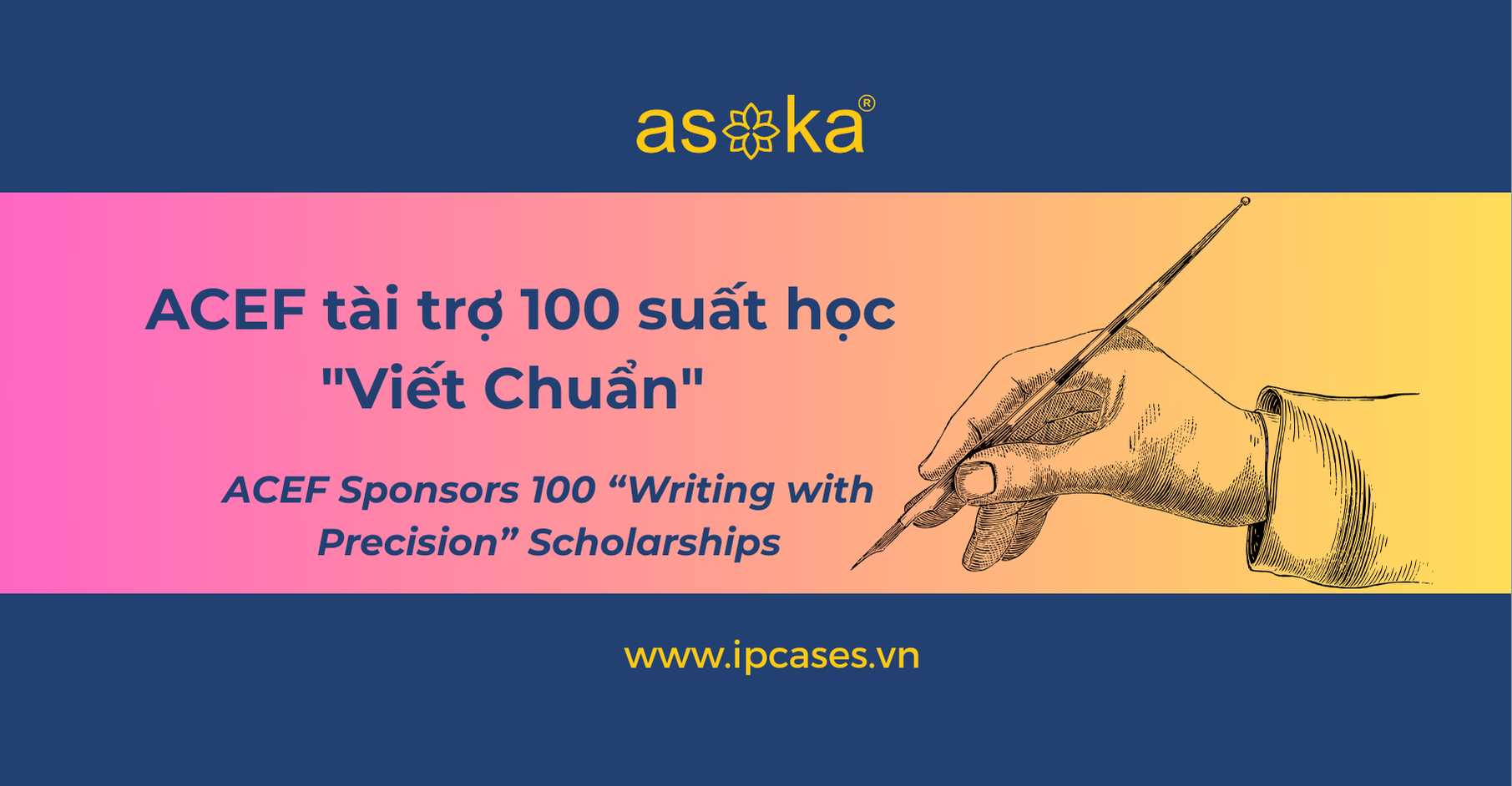 ACEF tài trợ 100 suất học Viết Chuẩn cho sinh viên và chuyên viên luật